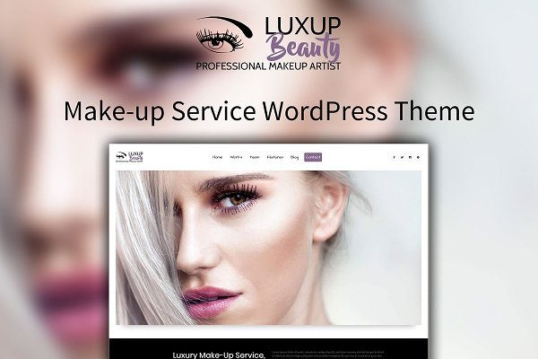 Download Luxup - Make Up Service WP Theme