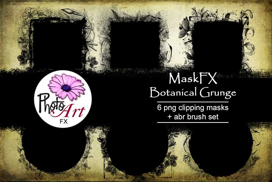 Download MaskFX: Botanical Grunge