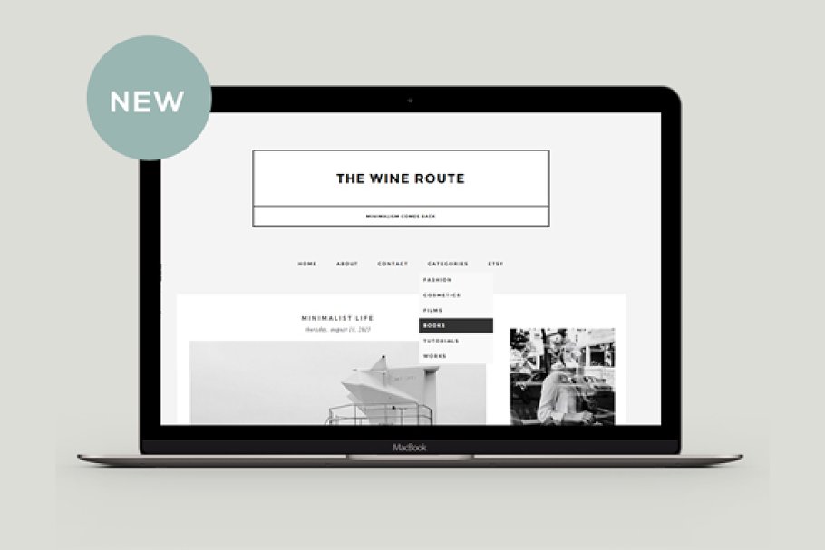 Download Responsive Blogger Template - Wine R