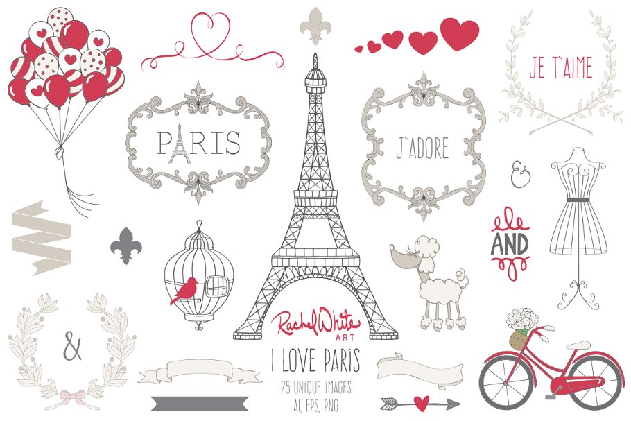 Download I Love Paris