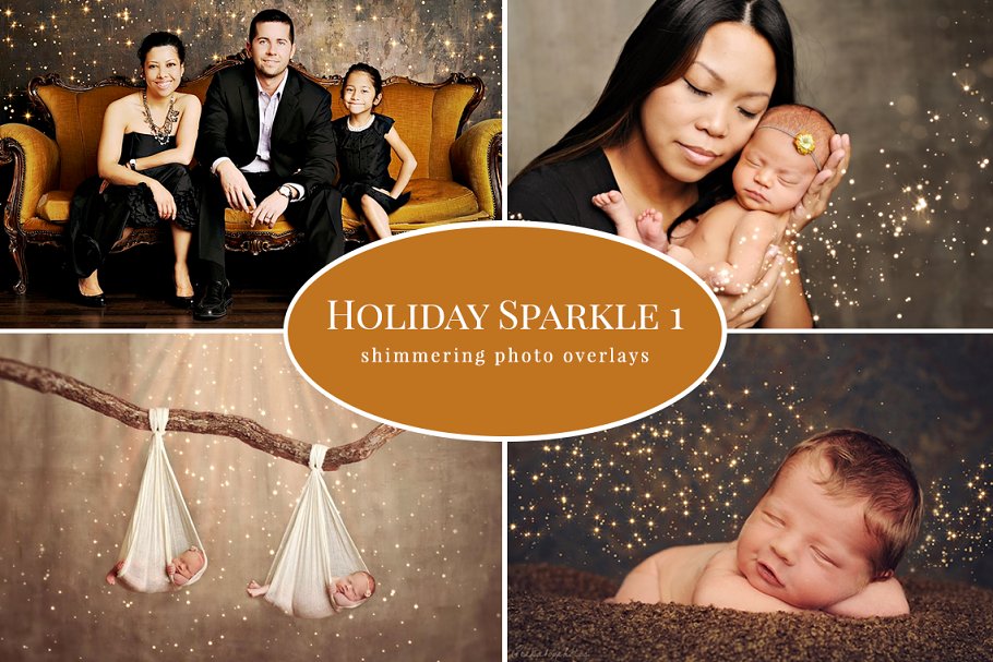 Download Holiday Sparkle 1 – photo overlays