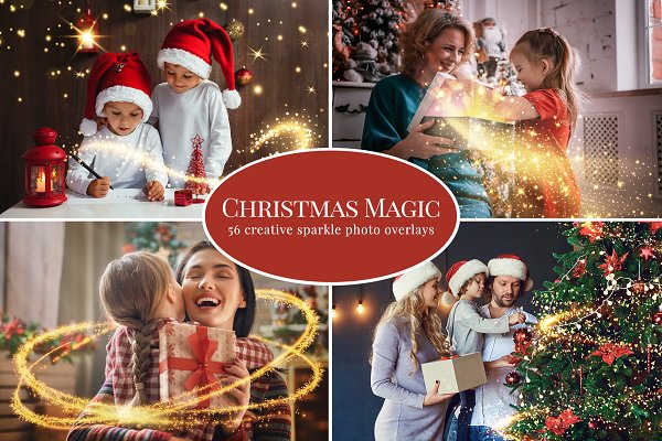 Download Christmas Magic photo overlays