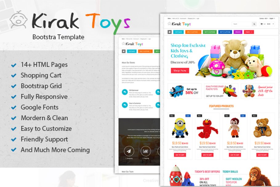 Download Toys Bootstrap Ecommerce Html Theme