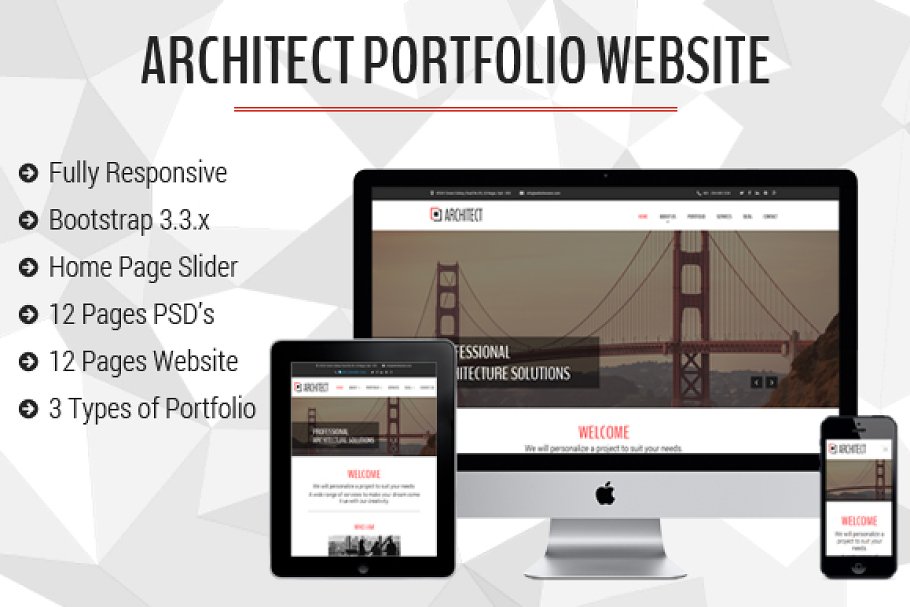 Download Architect Portfolio Bootstrap