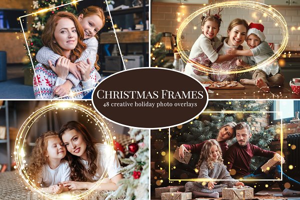 Download Christmas Frames photo overlays