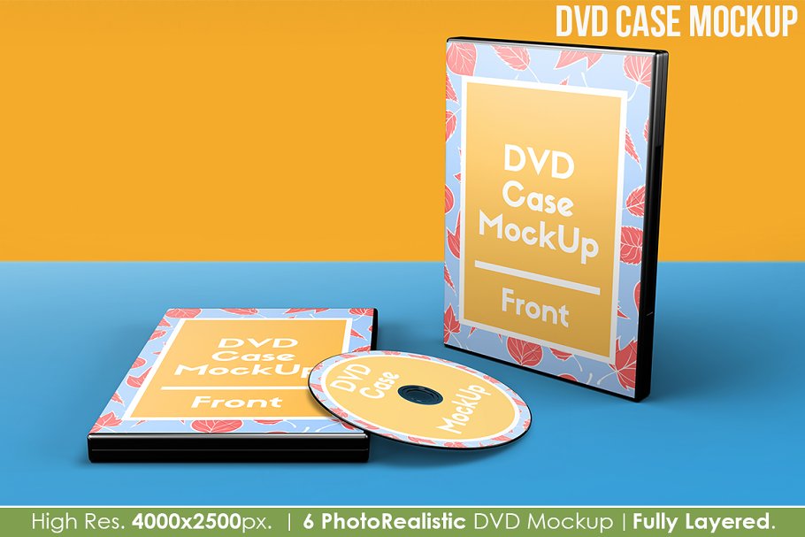Download DVD Case Mockup