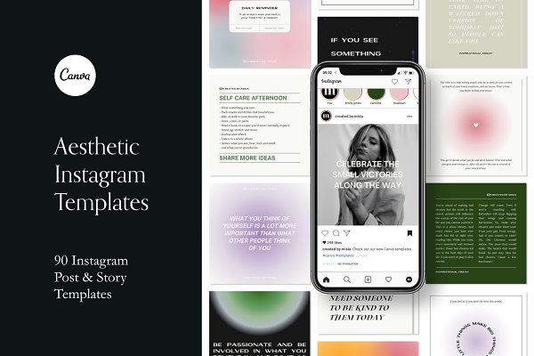 Download Instagram Templates Pack For Canva