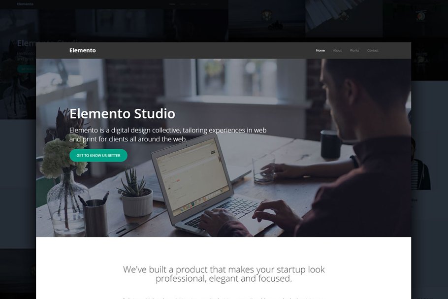 Download Elemento - Multipurpose HTML Templat