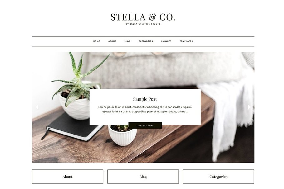 Download Stella & Co. - WordPress Theme