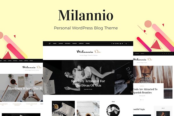 Download Milannio - Personal WordPress Blog