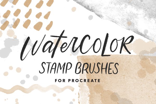 Download Procreate Watercolor Stamp Brushes