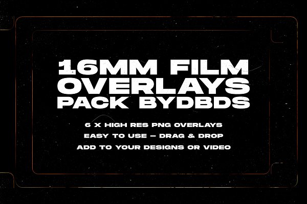 Download 16mm Film Overlay Textures