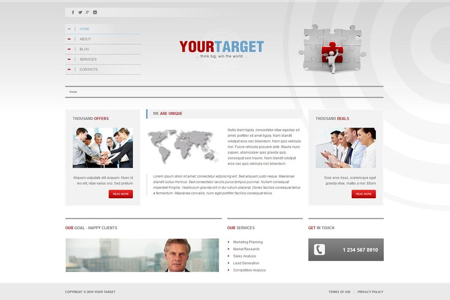 Download Your Target - Business Joomla Theme
