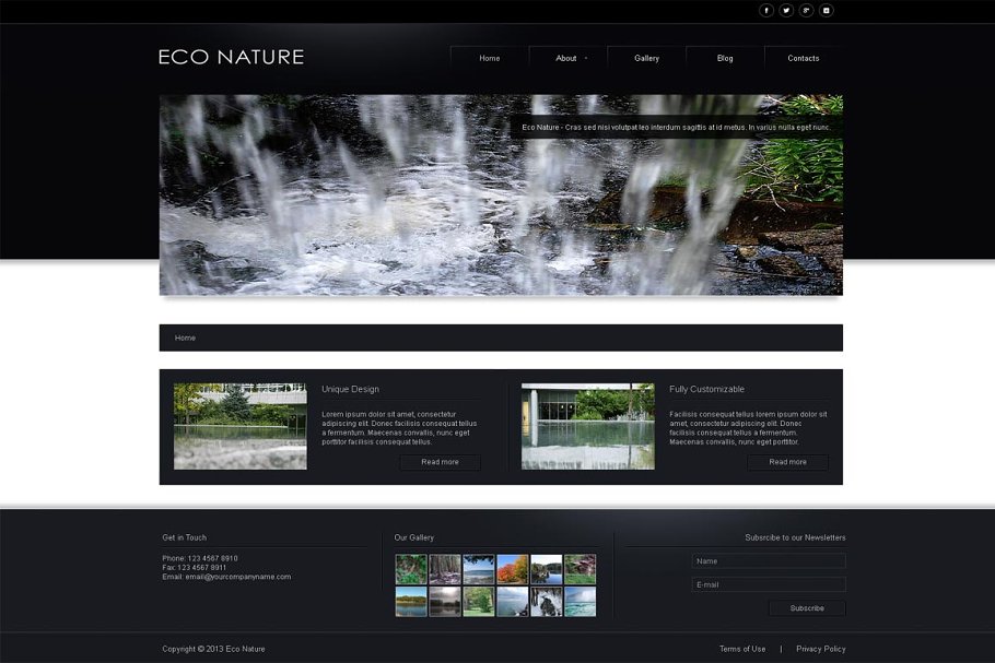 Download Eco Nature - Business Joomla Theme