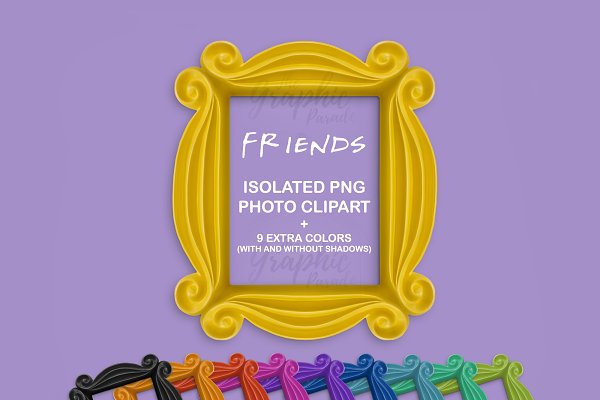 Download Isolated Friends TV show frames