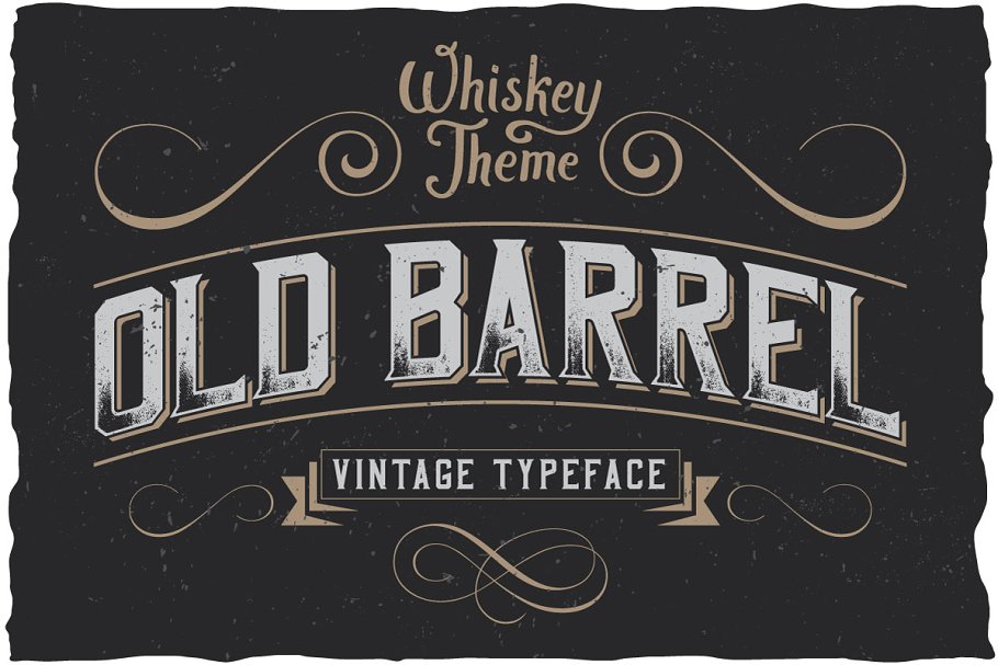 Download OldBarrel Vintage Typeface