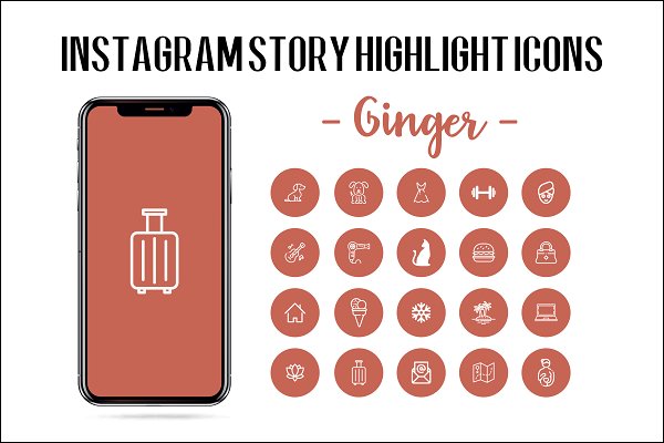 Download Instagram Story Highlight Icons
