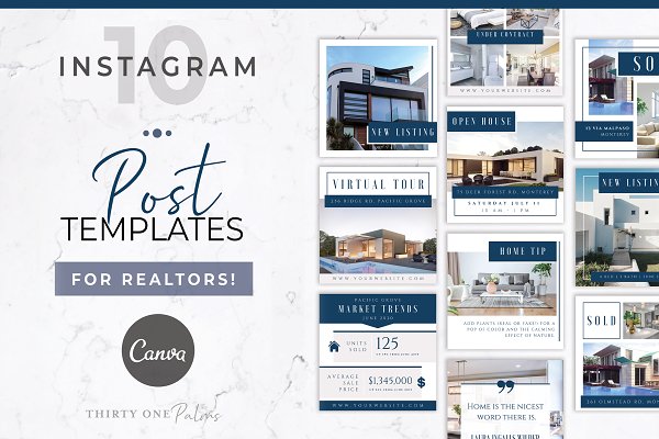 Download Real Estate Instagram Posts | Canva