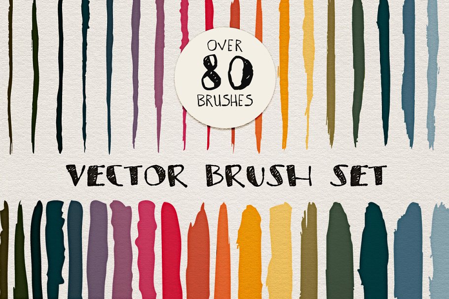 Download Vector Paint Brush Collection Plus