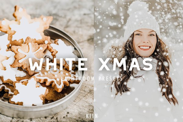 Download 10 WHITE CHRISTMAS LIGHTROOM PRESETS