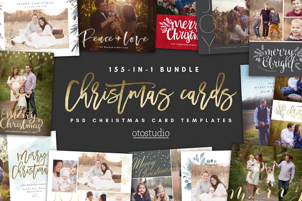 Download SALE 155-in-1 Christmas Cards Bundle