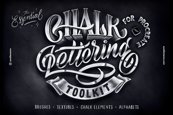 Download Chalk Lettering Toolkit – Procreate