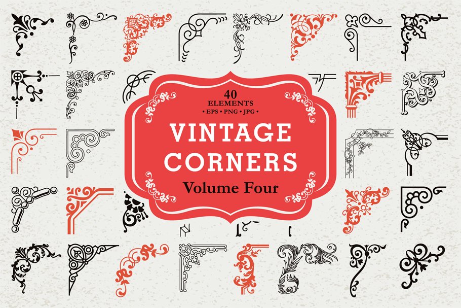 Download Vector Vintage Corners