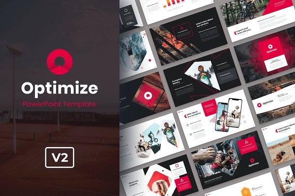Download Optimize Modern Powerpoint Template