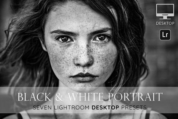 Download Black and white portrait presets