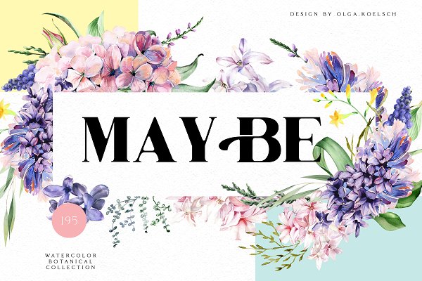 Download MAYBE - spring botanical collection