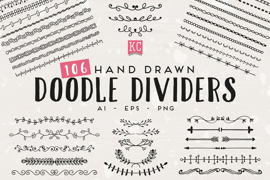 Download Hand Drawn Doodle Dividers