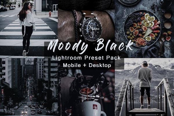 Download Moody Black - Lightroom Presets