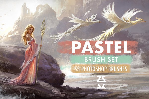 Download Pastel Brush Set