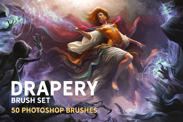 Download Drapery brush set