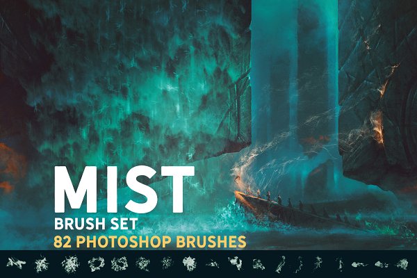 Download Mist Photoshop brush set