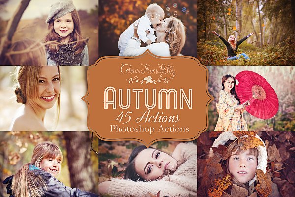 Download Autumn Actions for Photoshop
