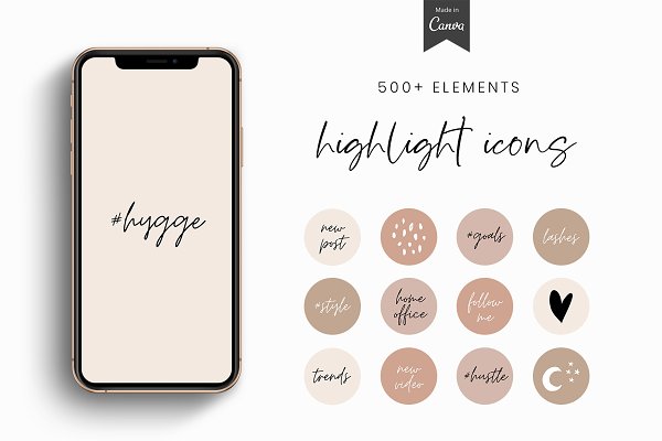 Download Earth tones IG story highlight icons