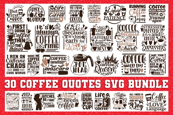 Download Coffee SVG Bundle