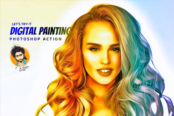 Download Digital Painting Photoshop Action
