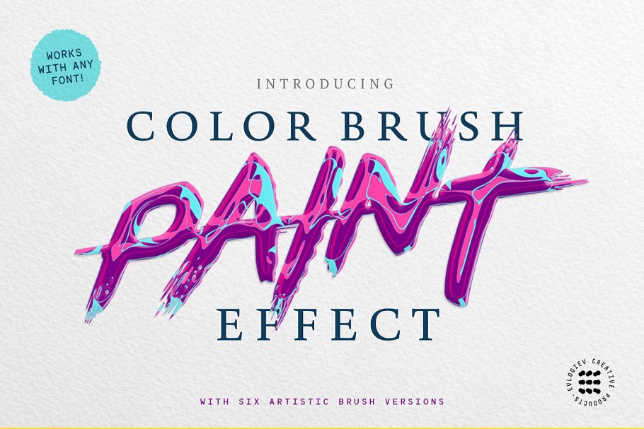 Download ABSTRACT PAINT TEXT EFFECTS