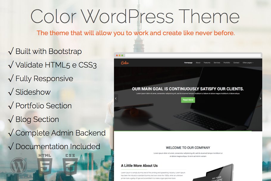 Download Color WordPress Theme