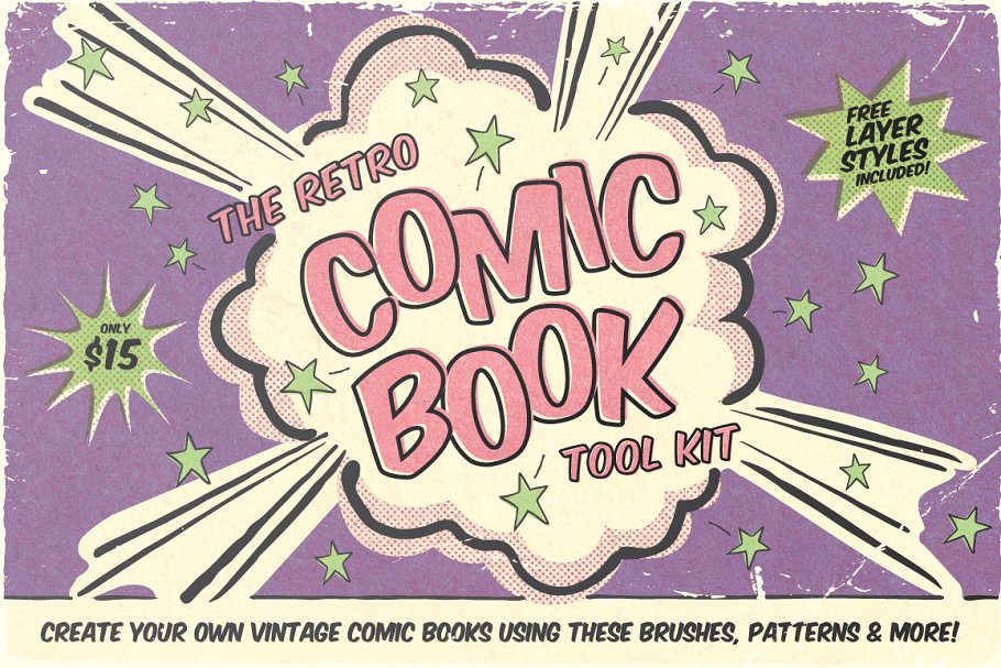 Download The Retro Comic Book Tool Kit