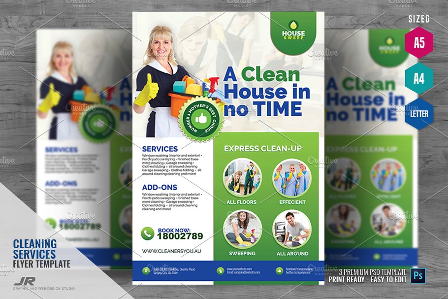 Download Commercial Cleaning Promo Flyer