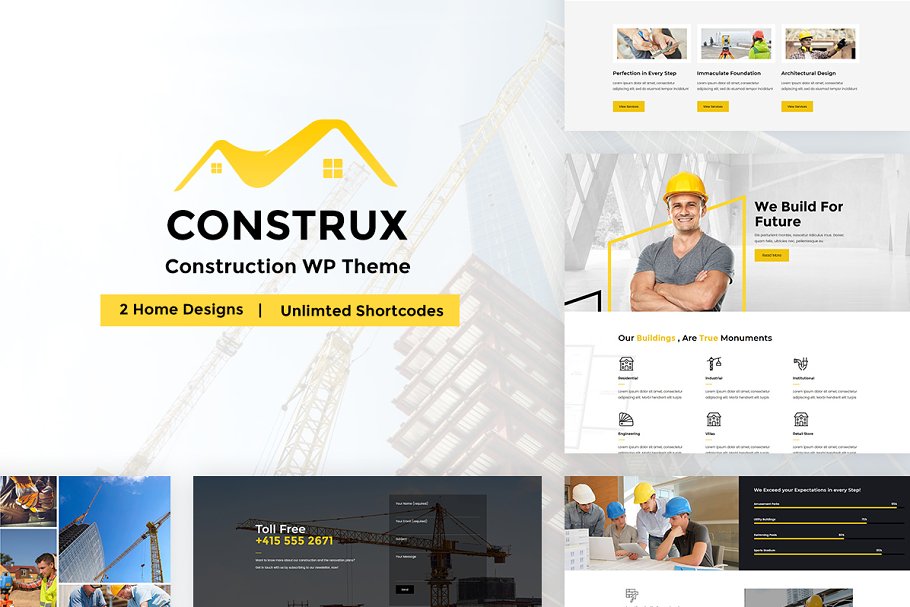Download Construx - Construction WP Theme