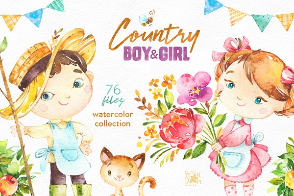 Download Country Boy & Girl Collection