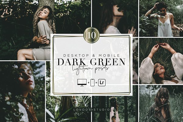 Download DARK GREEN - Lightroom Presets