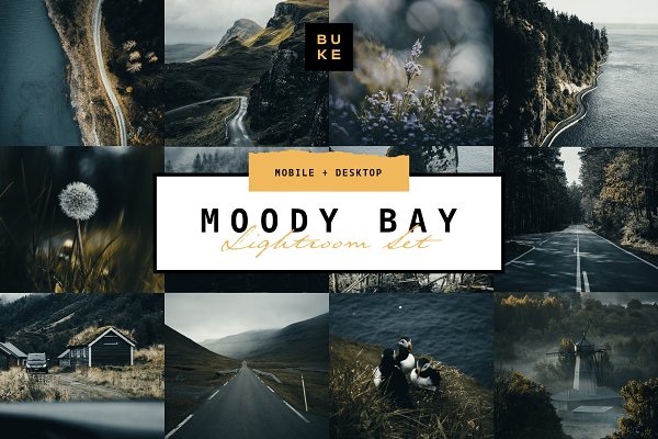 Download Moody Bay – 4 Pro Lightroom Presets