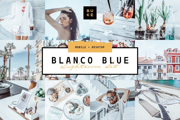 Download Blanco Blue Lightroom Preset