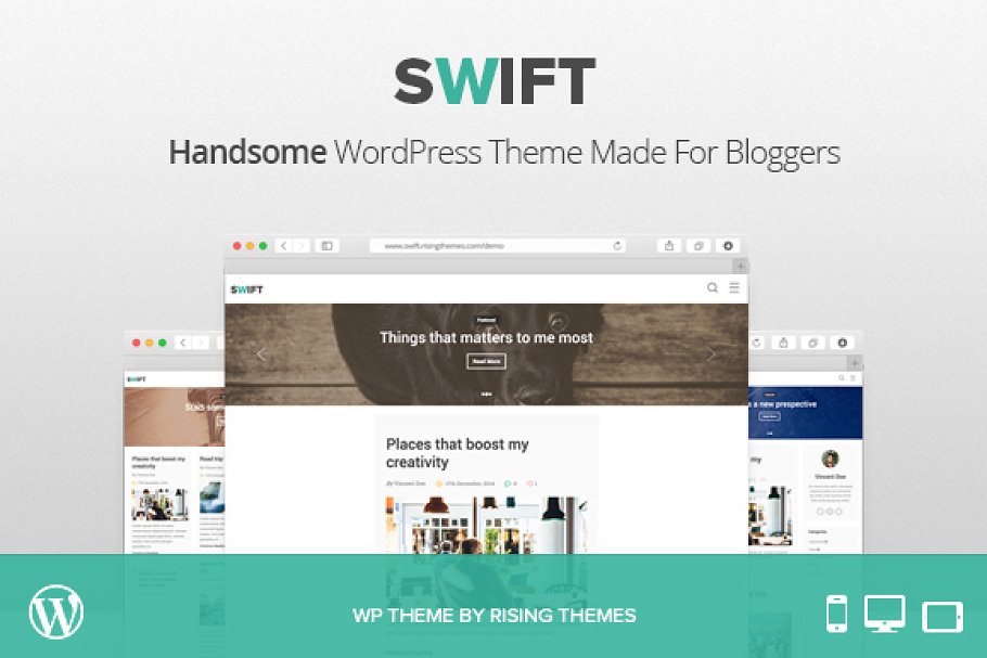 Download Swift handsome WP blog theme