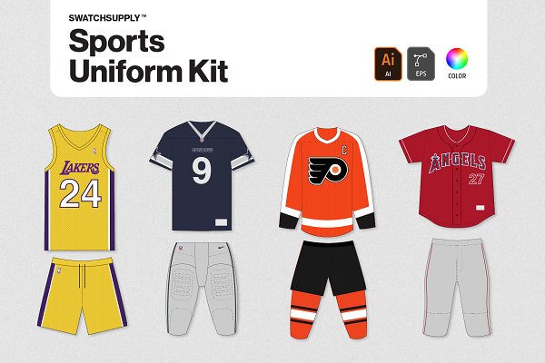 Download Sports Uniform Jersey Template